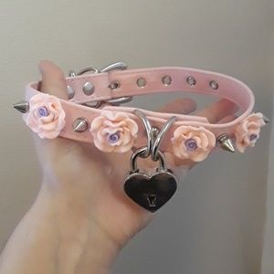 Pink Punk Choker